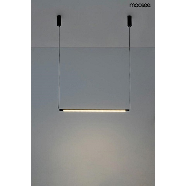 Lampa wisząca OMBRE LEVEL 80 czarna - Moosee