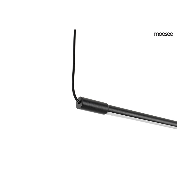 Lampa wisząca OMBRE LEVEL 80 czarna - Moosee