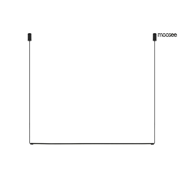 Lampa wisząca OMBRE LEVEL 100 czarna - Moosee