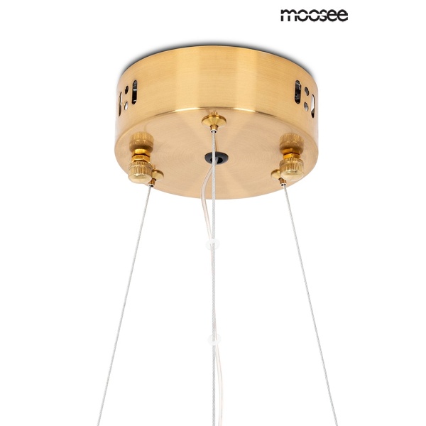 Lampa wisząca ALLISIA 60 złota - Moosee