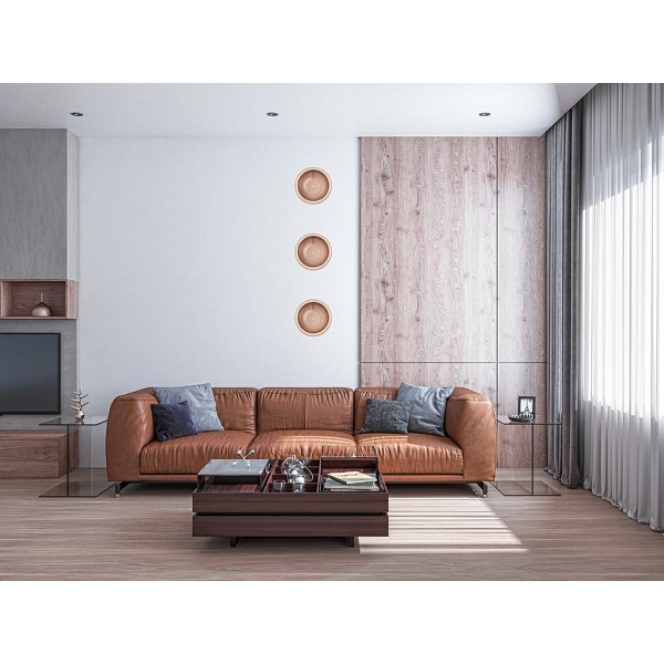 Lampa ścienna FARO miedziana - Moosee