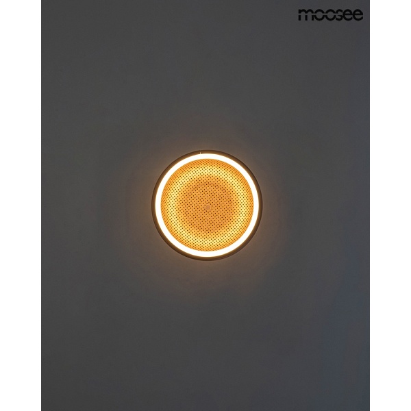 Lampa ścienna FARO miedziana - Moosee