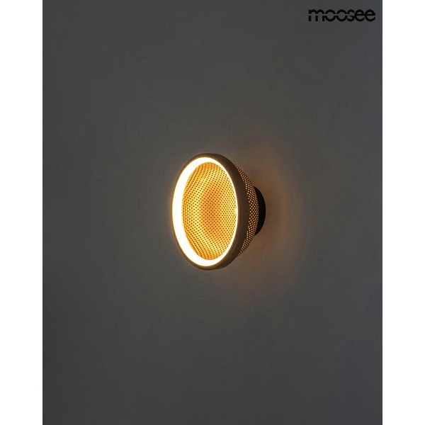 Lampa ścienna FARO miedziana - Moosee