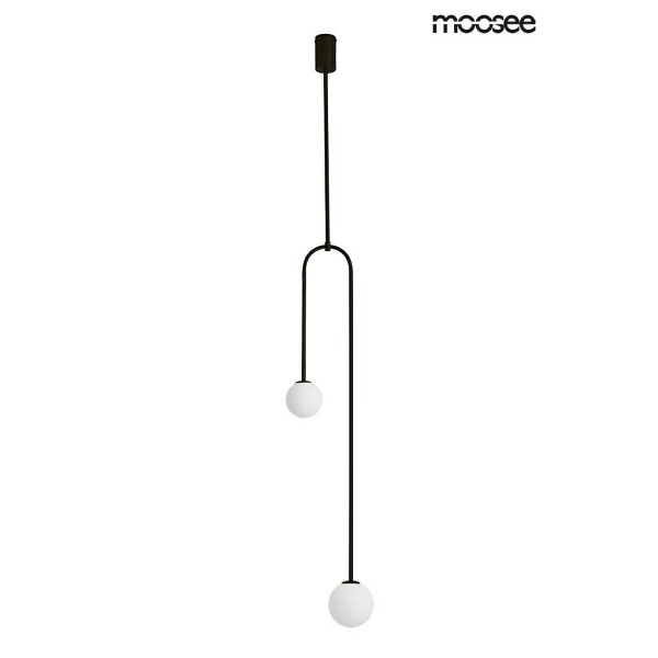 Lampa wisząca LOW czarna - Moosee
