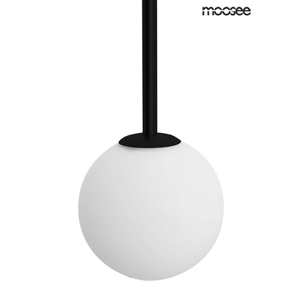 Lampa wisząca LOW czarna - Moosee