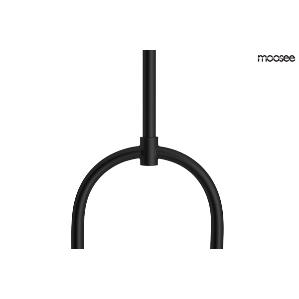 Lampa wisząca LOW czarna - Moosee