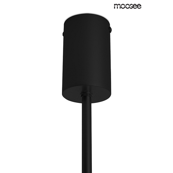 Lampa wisząca LOW czarna - Moosee