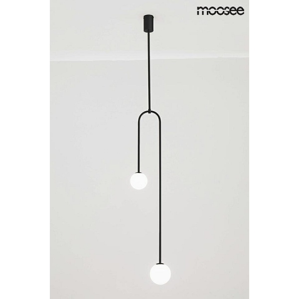 Lampa wisząca LOW czarna - Moosee