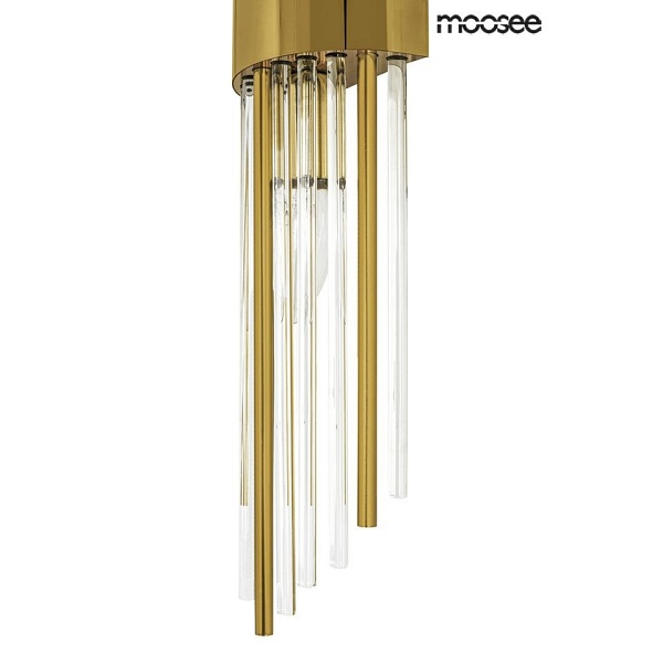 Lampa ścienna AMANDA złota - Moosee