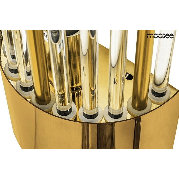 Lampa ścienna AMANDA złota - Moosee