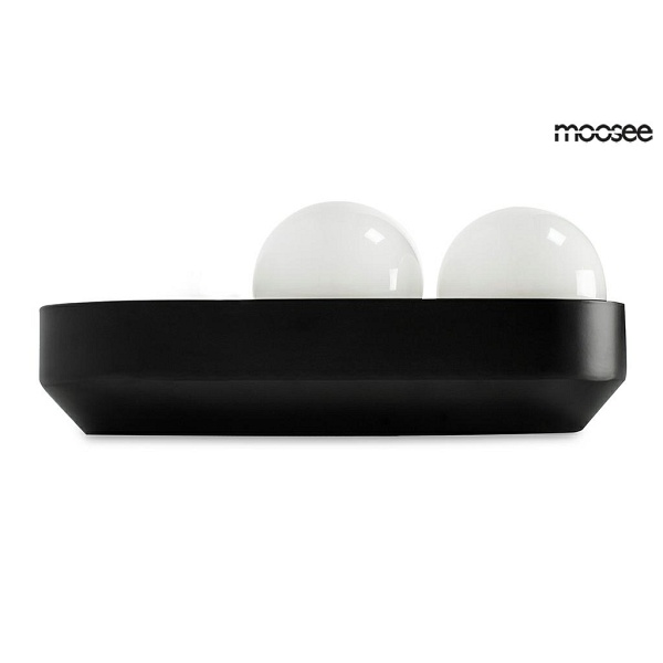 MOOSEE lampa ścienna DROPS 2 czarna - Moosee