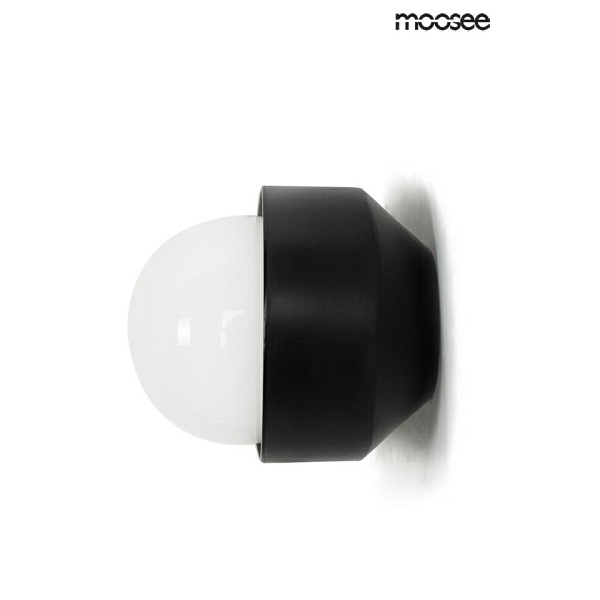 MOOSEE lampa ścienna DROPS 2 czarna - Moosee
