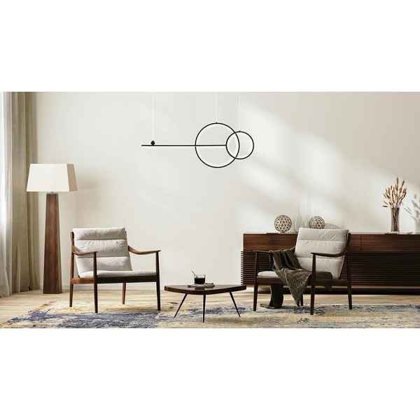 Lampa wisząca RAGE czarna - Moosee