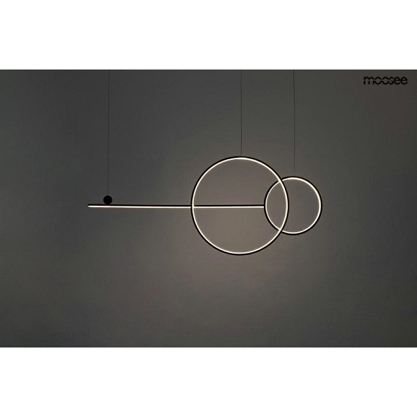 Lampa wisząca RAGE czarna - Moosee