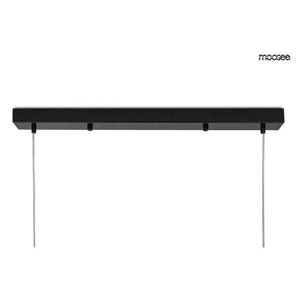 Lampa wisząca ALURE LINE 120 czarna - Moosee