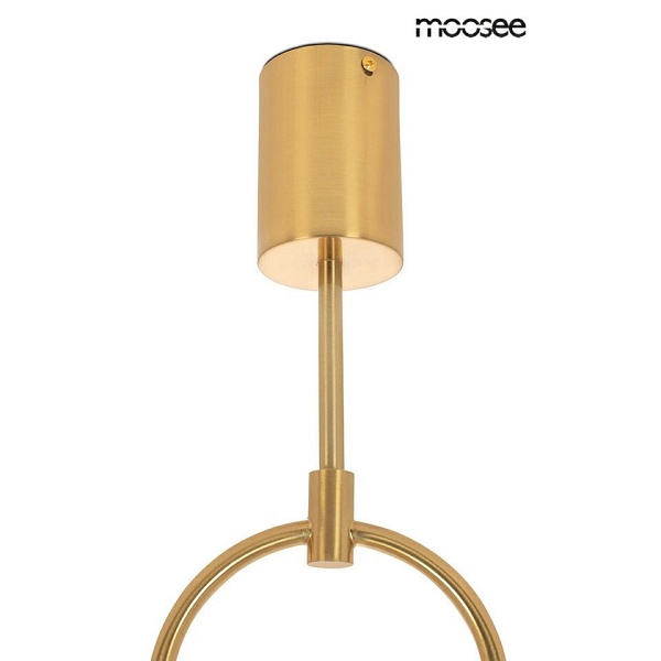 Lampa wisząca LOW złota - Moosee