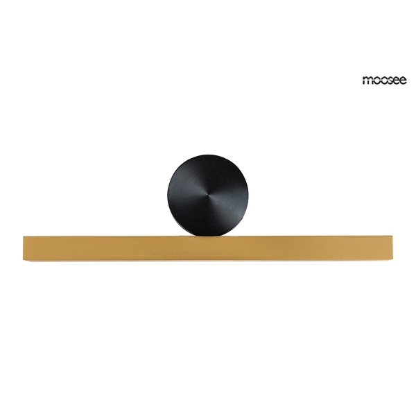 Lampa ścienna WAND 45 złota - Moosee