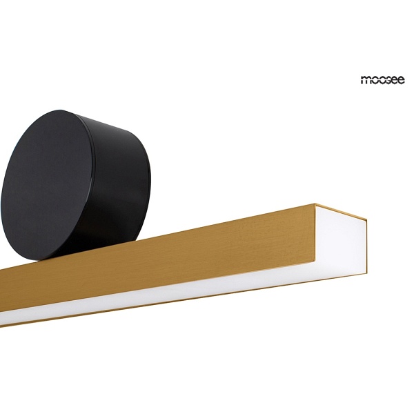 Lampa ścienna WAND 45 złota - Moosee