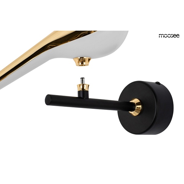 Lampa ścienna BIRD złota - Moosee