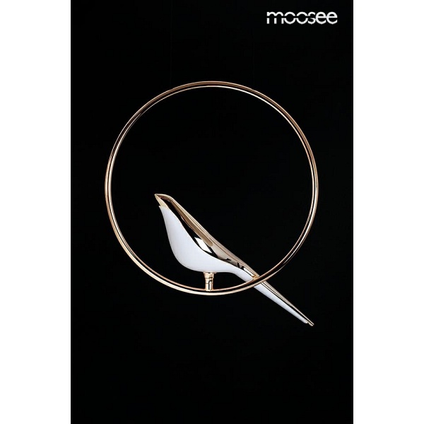 Lampa wisząca BIRD złota - Moosee