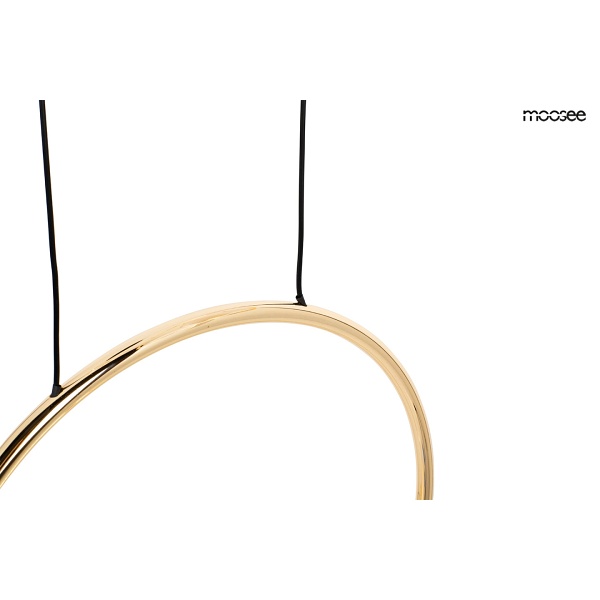 Lampa wisząca BIRD DISC złota - Moosee