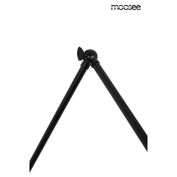 Lampa ścienna TENTA czarna - Moosee