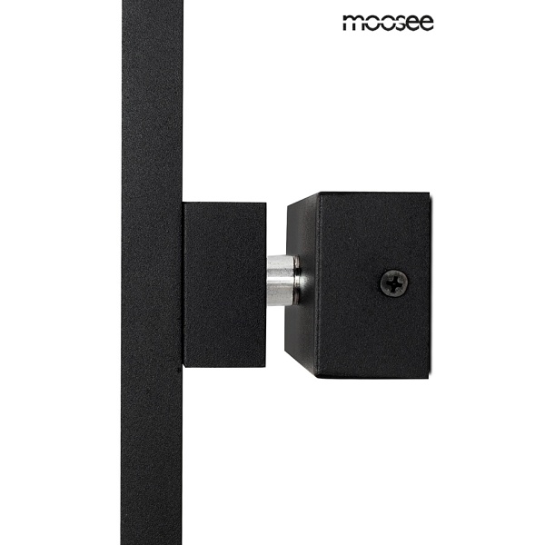 Lampa ścienna REM czarna - Moosee