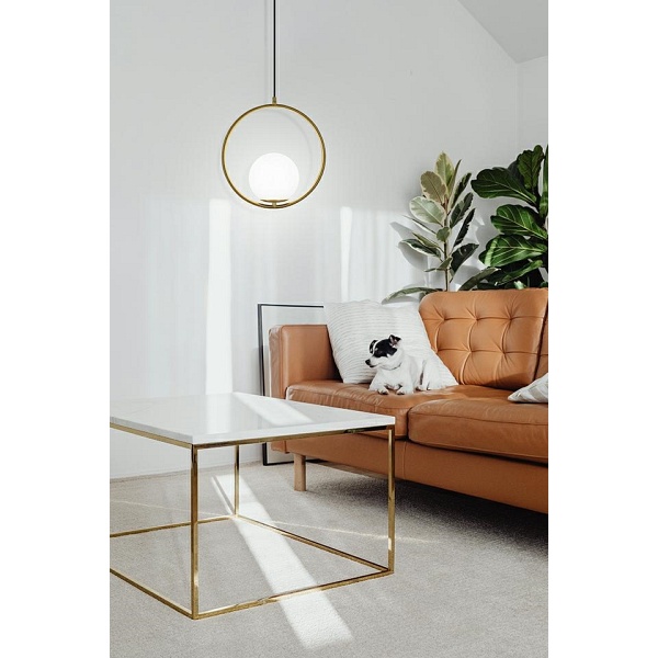 Lampa wisząca AURELIA 25 złota - Moosee