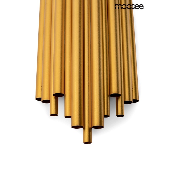 Lampa ścienna HARMONIC złota - Moosee