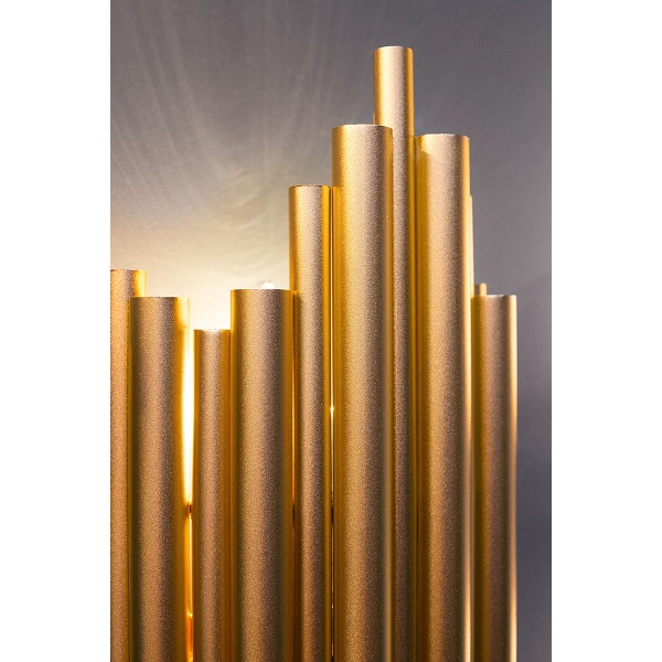 Lampa ścienna HARMONIC złota - Moosee