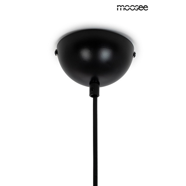 Lampa wisząca SANDRA 30 czarna - Moosee