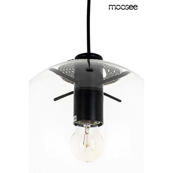 Lampa wisząca SANDRA 35 czarna - Moosee