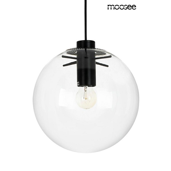 Lampa wisząca SANDRA 35 czarna - Moosee