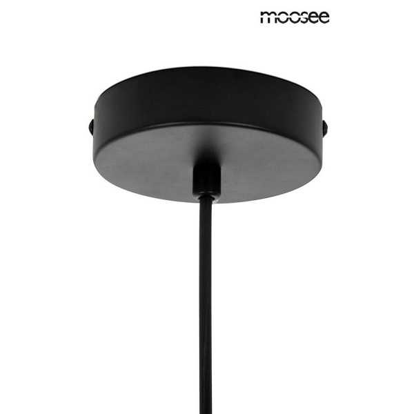 Lampa wisząca SPINNER 19 czarna - Moosee