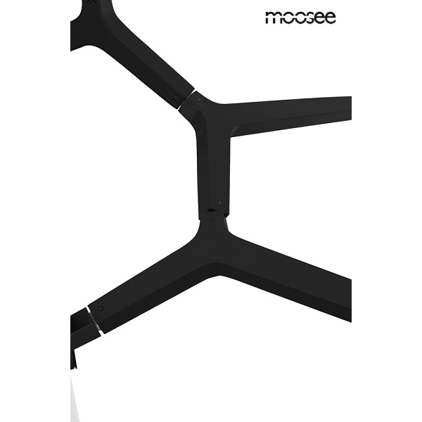 Lampa wisząca CANDELABR 10 czarna - Moosee