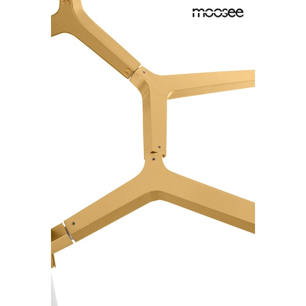 Lampa wisząca CANDELABR 10 złota - Moosee