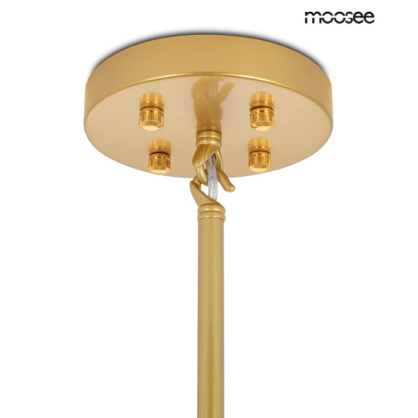 Lampa wisząca CANDELABR 10 złota - Moosee