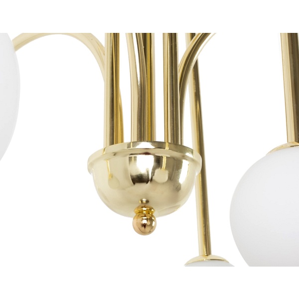 Lampa wisząca NERI złota - Moosee