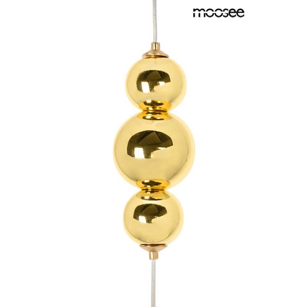 Lampa wisząca BUTTERFLY M złota - Moosee