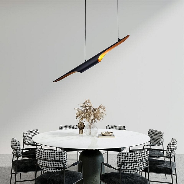 Lampa wisząca CONTEO czarna - Moosee