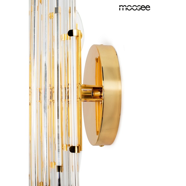 Lampa ścienna PALAZZO złota - Moosee