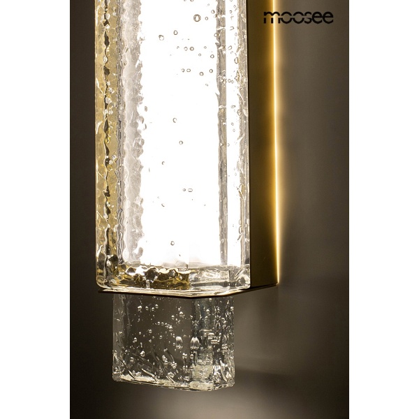 MOOSEE lampa ścienna TESORO złota - Moosee