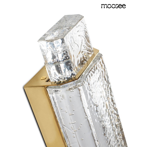 MOOSEE lampa ścienna TESORO złota - Moosee