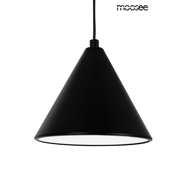 Lampa wisząca ACUSTICA czarna - Moosee