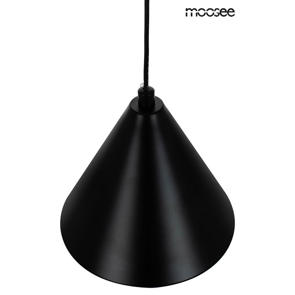 Lampa wisząca ACUSTICA czarna - Moosee