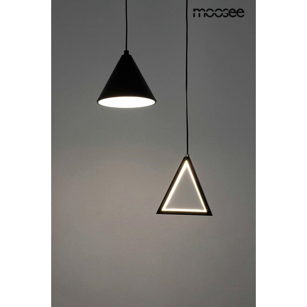 Lampa wisząca ACUSTICA czarna - Moosee