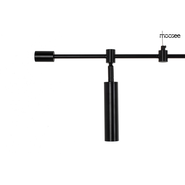 MOOSEE lampa wisząca TECHNICS czarna - Moosee