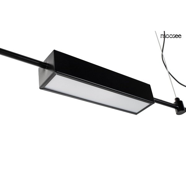 MOOSEE lampa wisząca TECHNICS czarna - Moosee