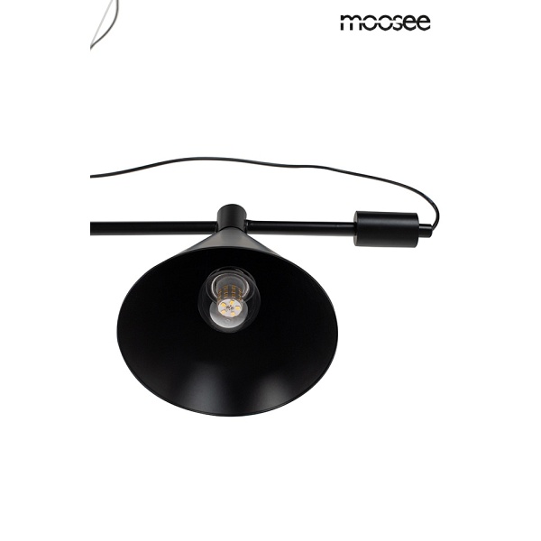 MOOSEE lampa wisząca TECHNICS czarna - Moosee