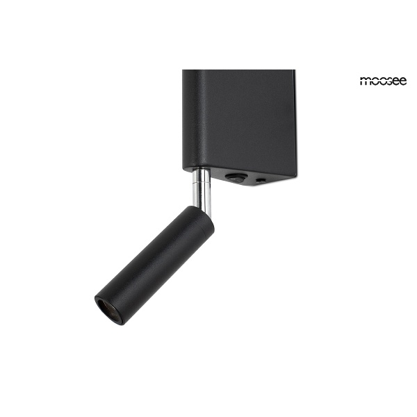 Lampa ścienna PERISCOPE czarna - Moosee